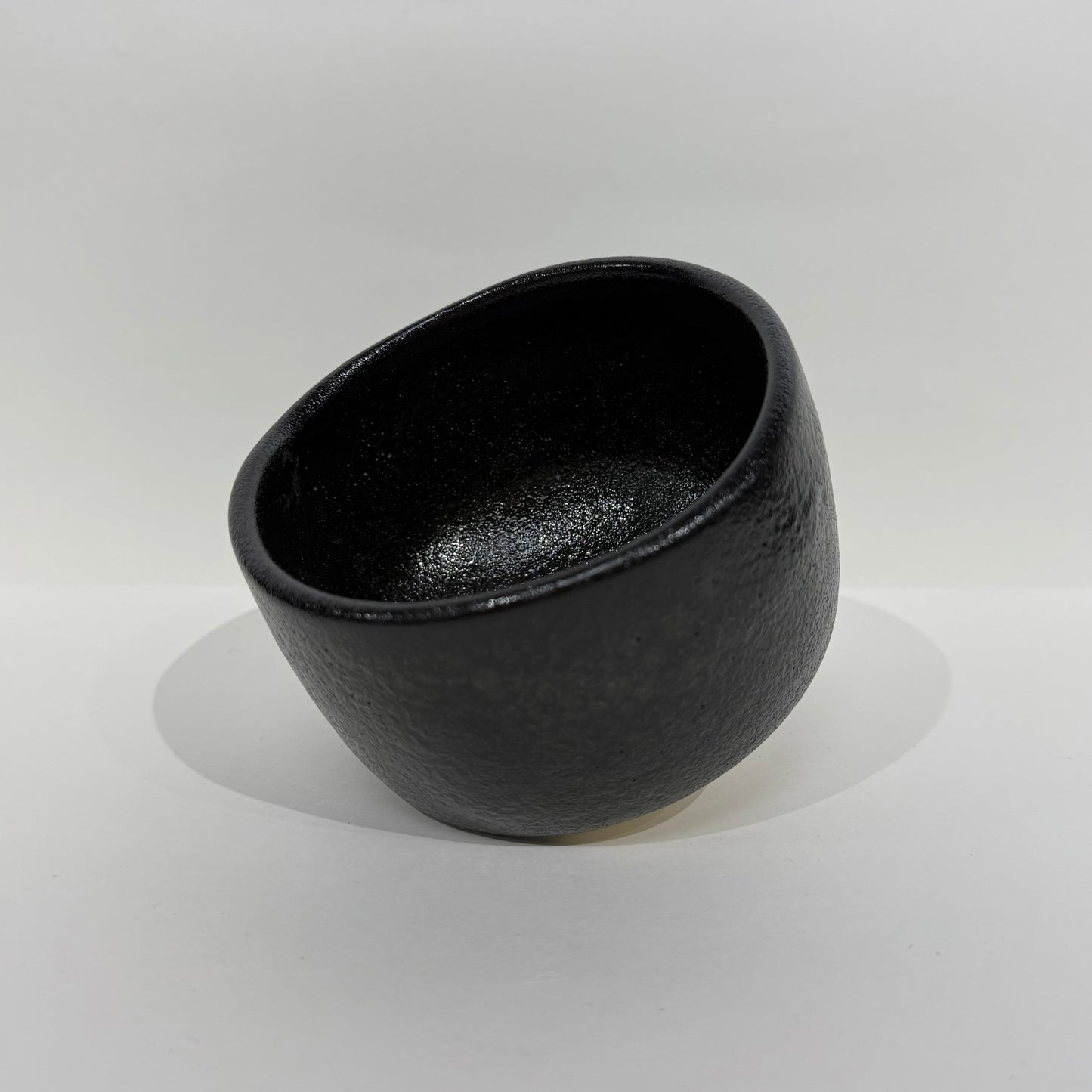 SBKTB08  柚子黑茶碗