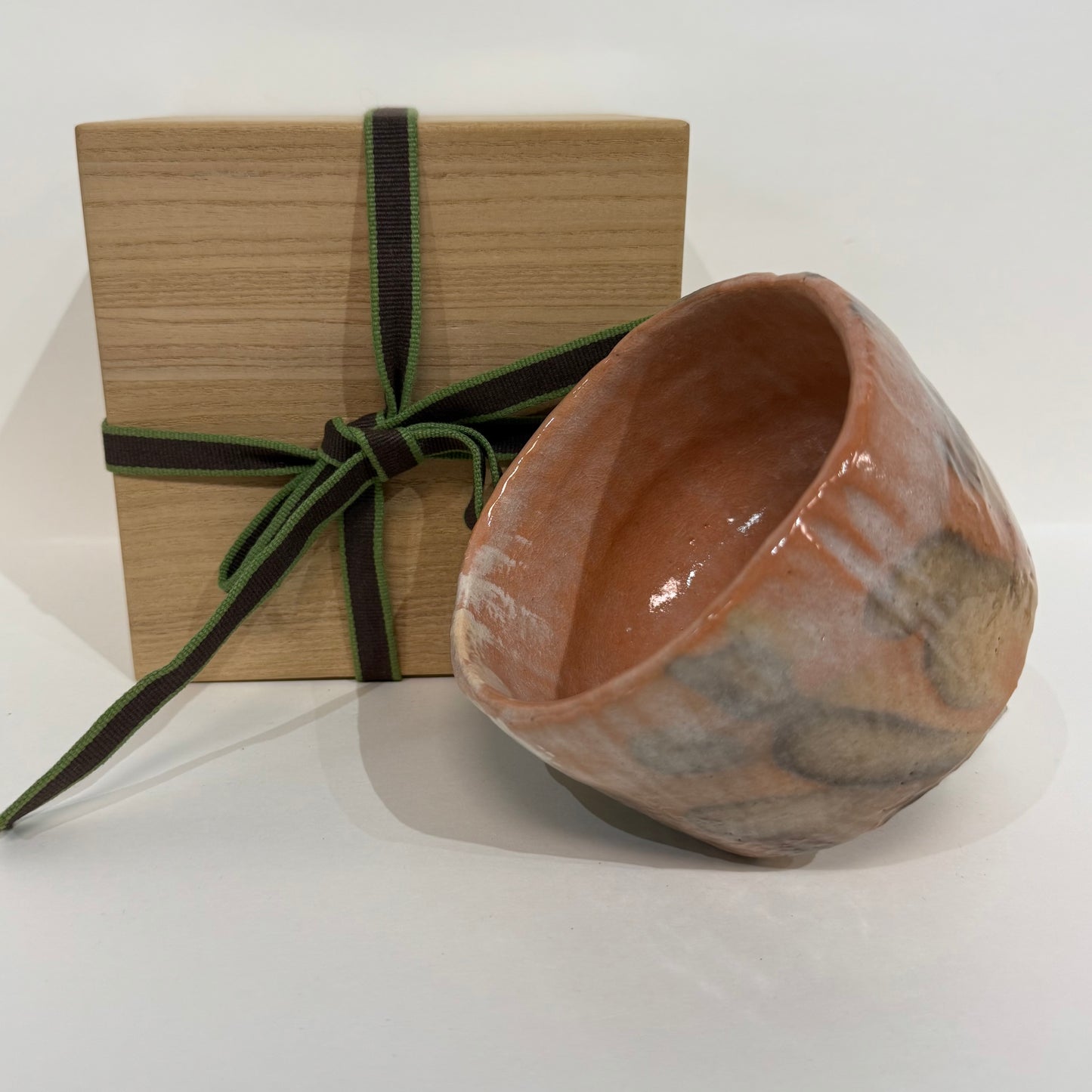 SBKTB46 飛龍造篦目赤楽茶碗